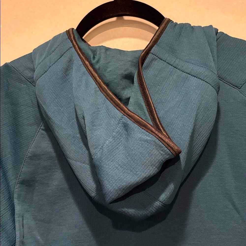 ADIDAS Men's Climawarm full zip training hoodie. Hooded sweatshirt. Small. Blue - Picture 9 of 15